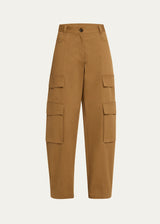 Beige Cargo Pants