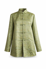 Green Brocade Jacket