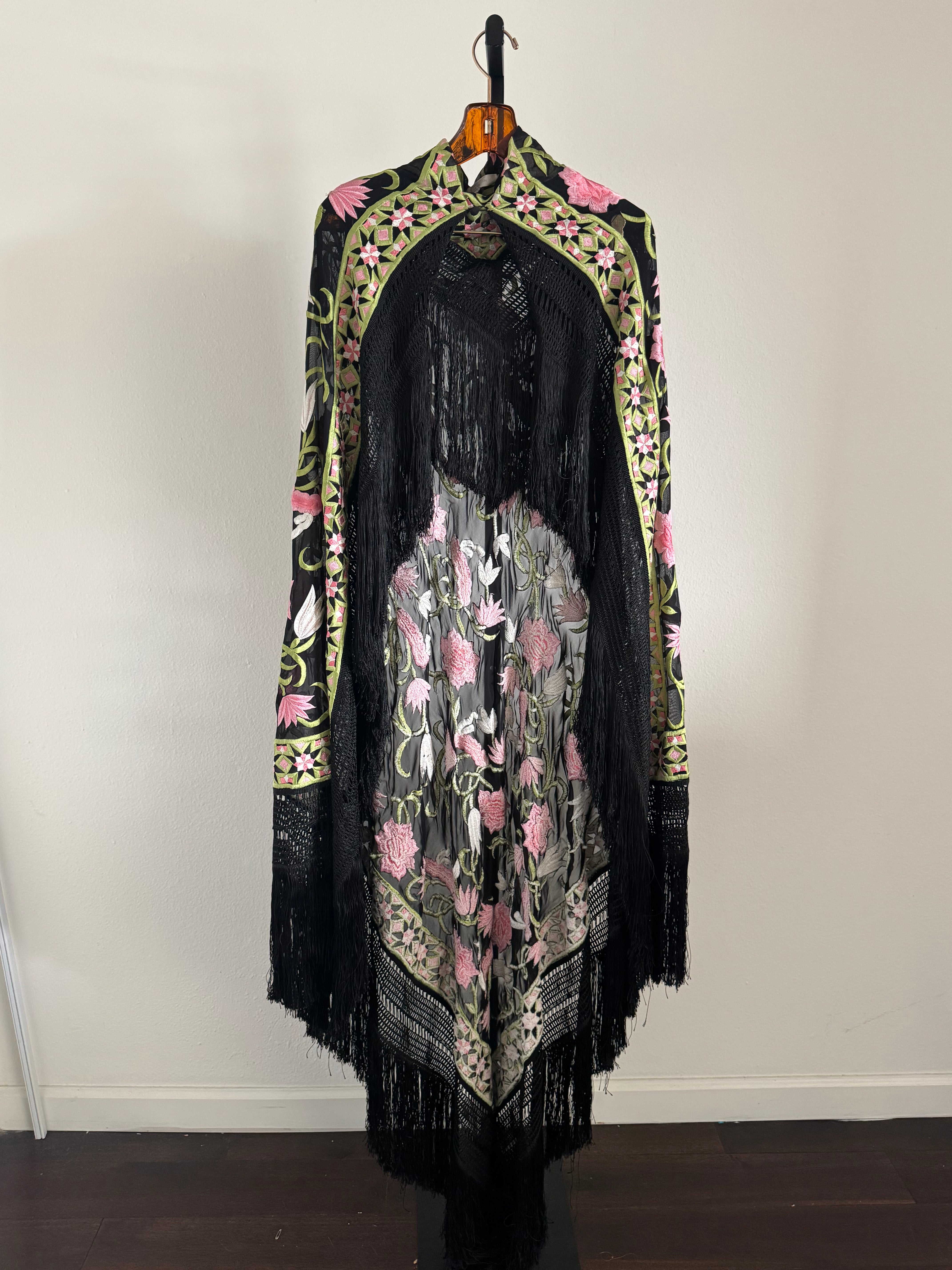 Embroidered Cape