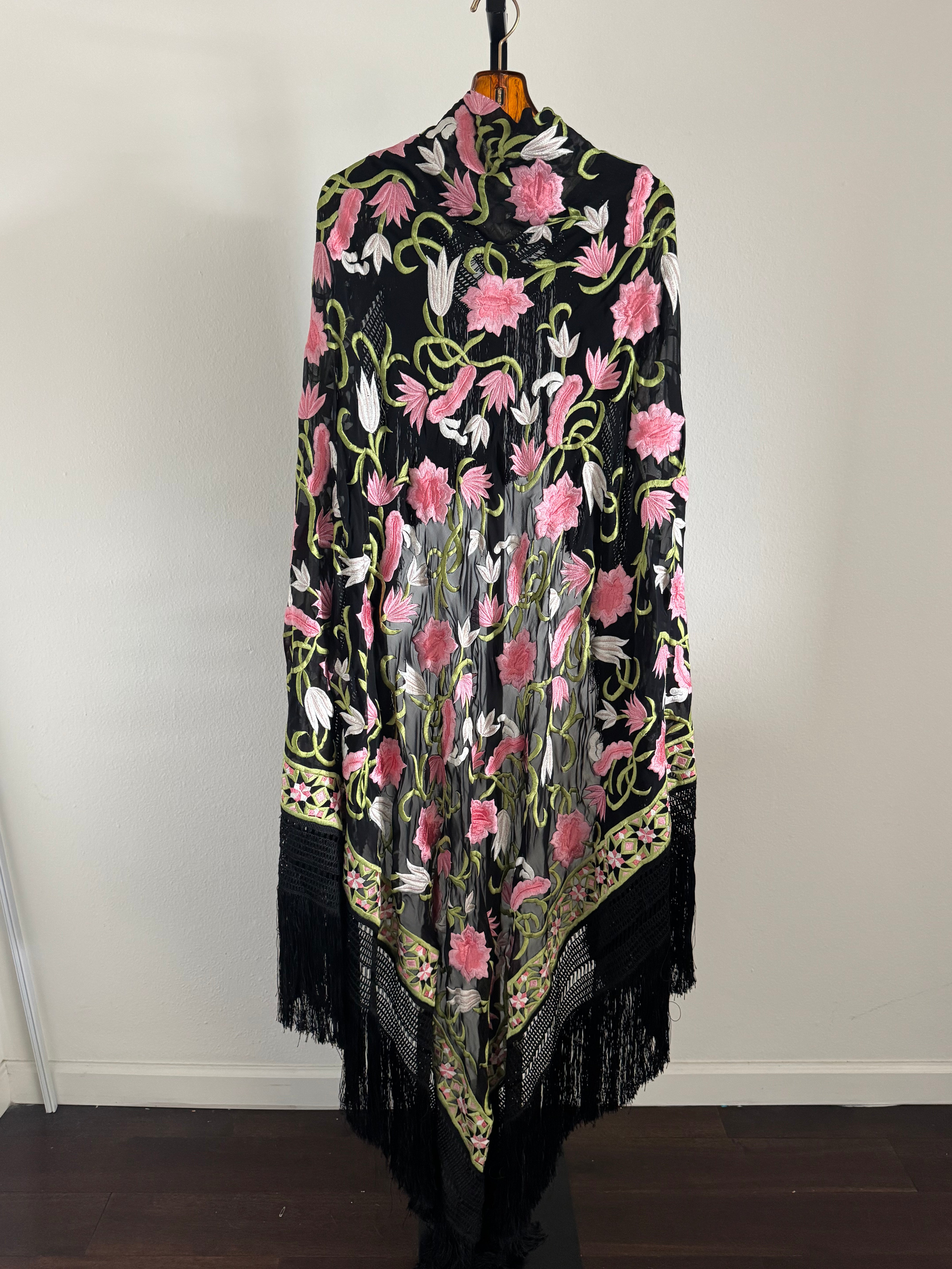 Embroidered Cape