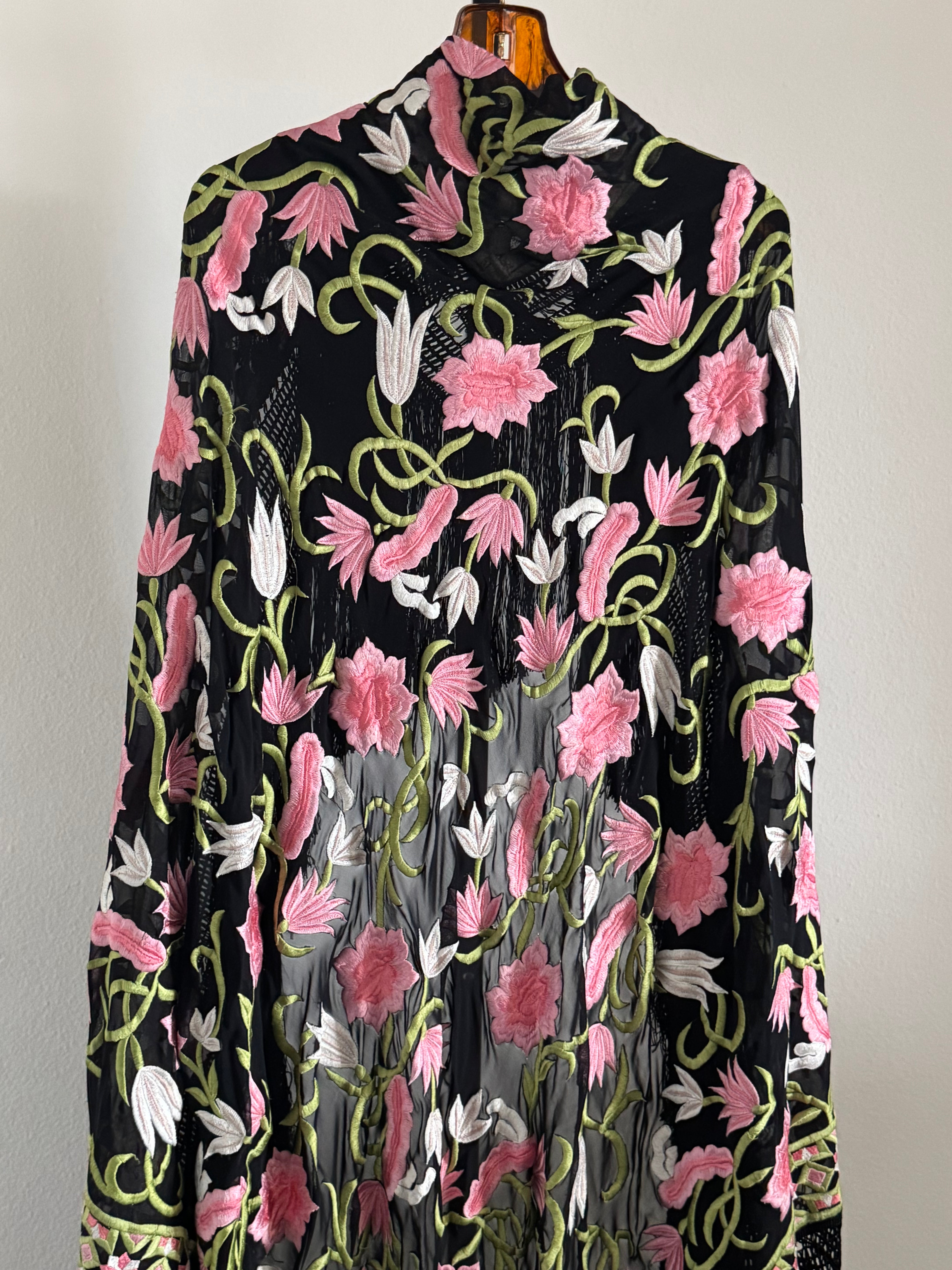 Embroidered Cape