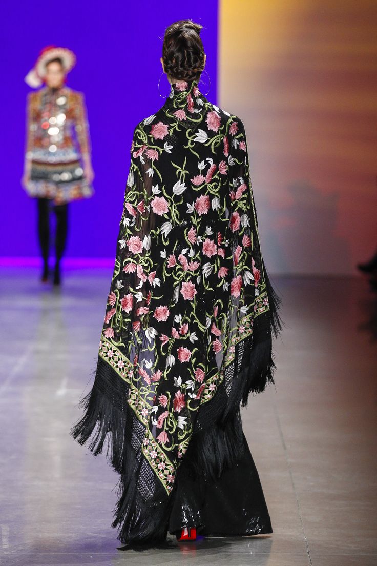 Embroidered Cape