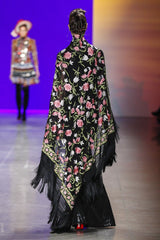 Embroidered Cape