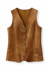 Cowhide vest