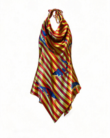 Halter scarf top