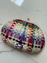 Couture Satin Ribbon Minaudière