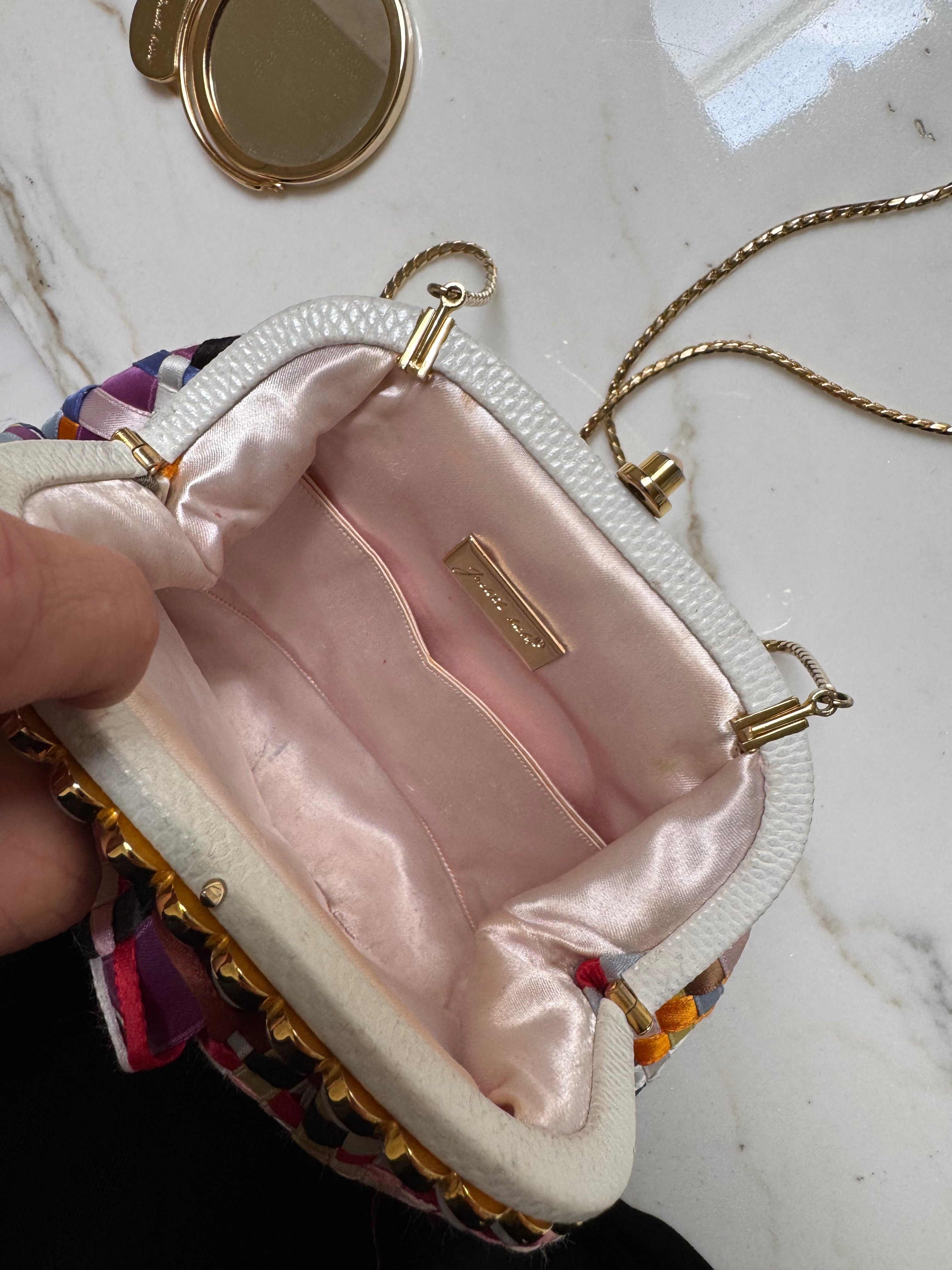 Couture Satin Ribbon Minaudière