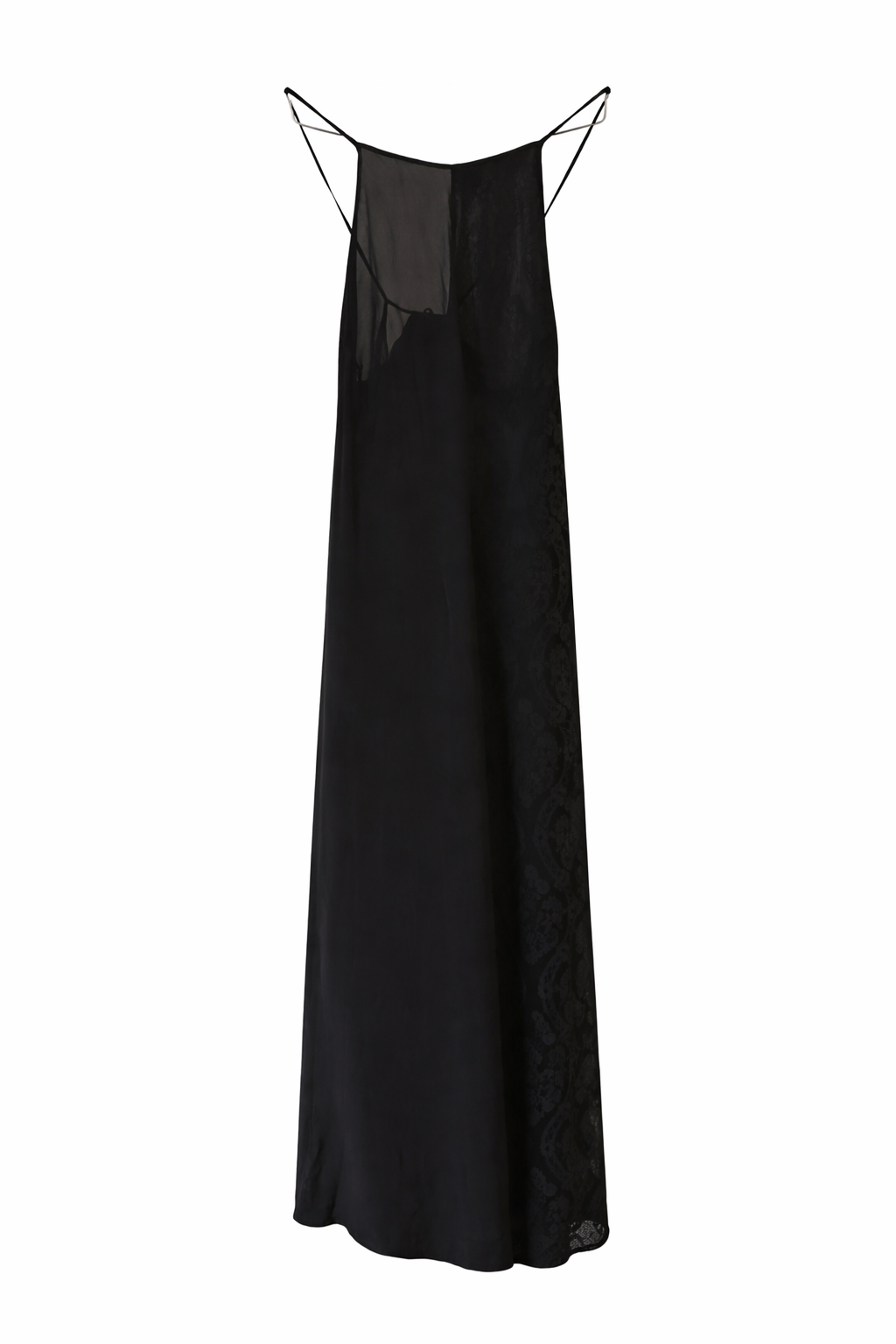 Draped Jacquard Dress
