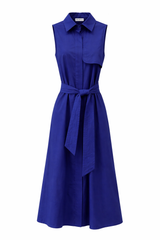 Periwinkle Linen Dress
