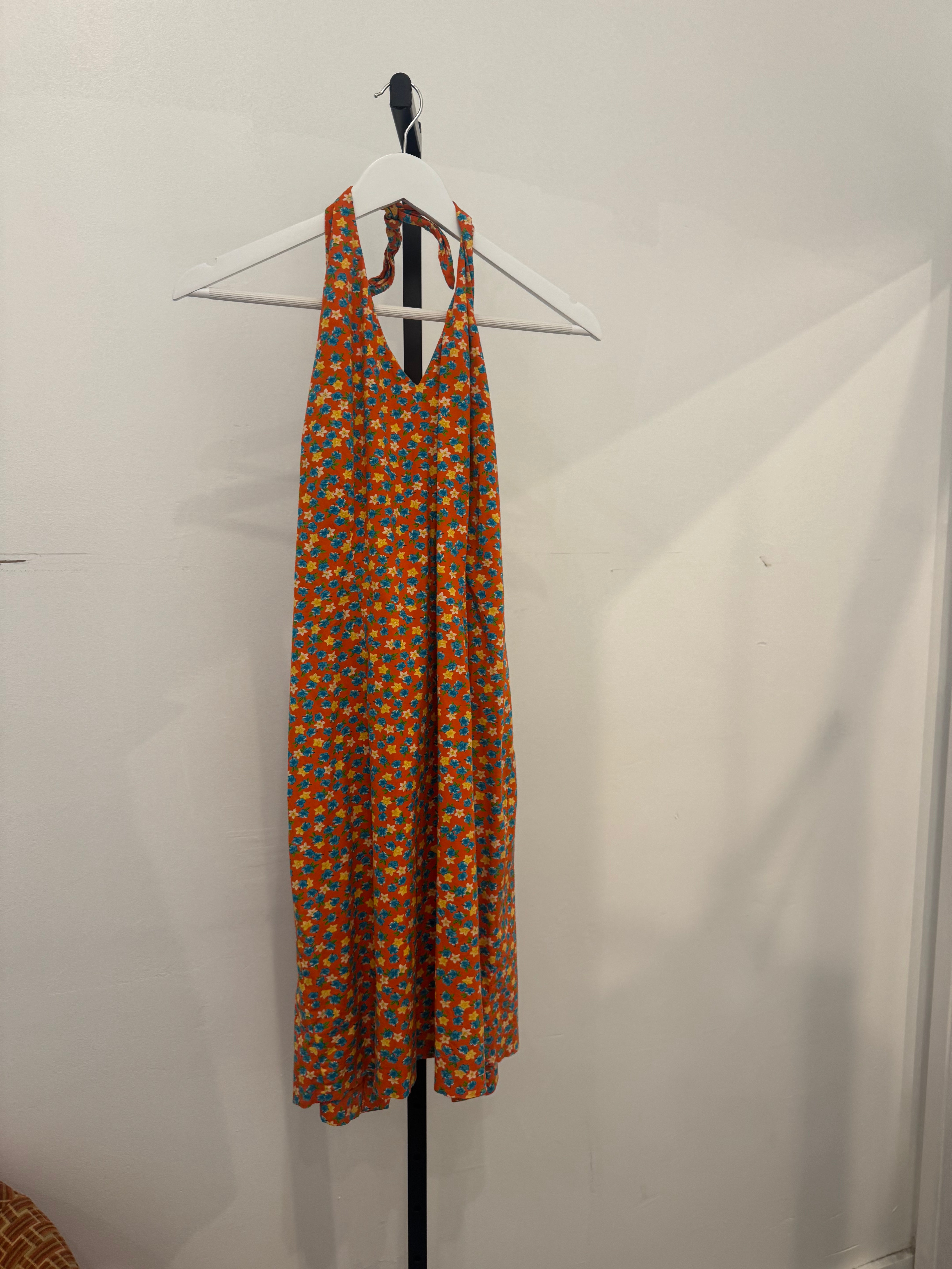 Floral Halter Dress