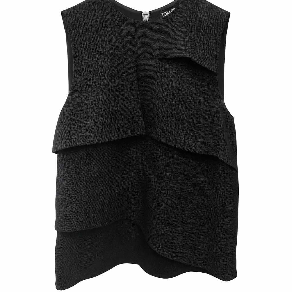 Tiered Sleeveless Top
