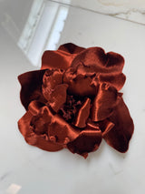 Velvet Flower Brooch