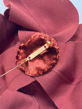 Velvet Flower Brooch