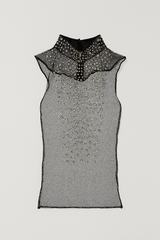 Rhinestone Bib