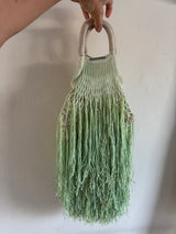 Handmade fringe bag