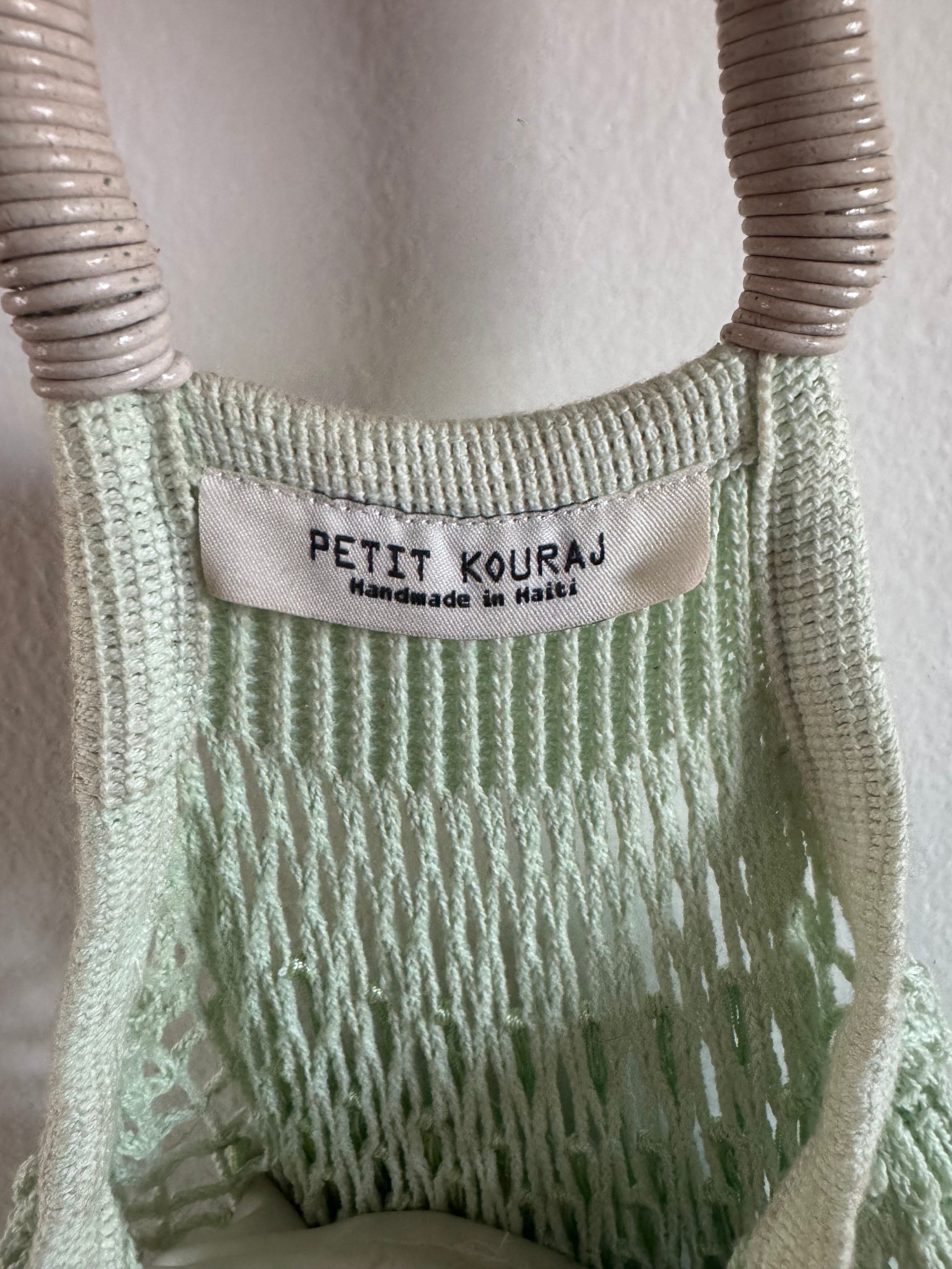 Handmade fringe bag