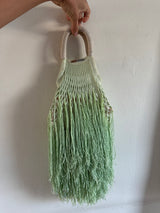 Handmade fringe bag