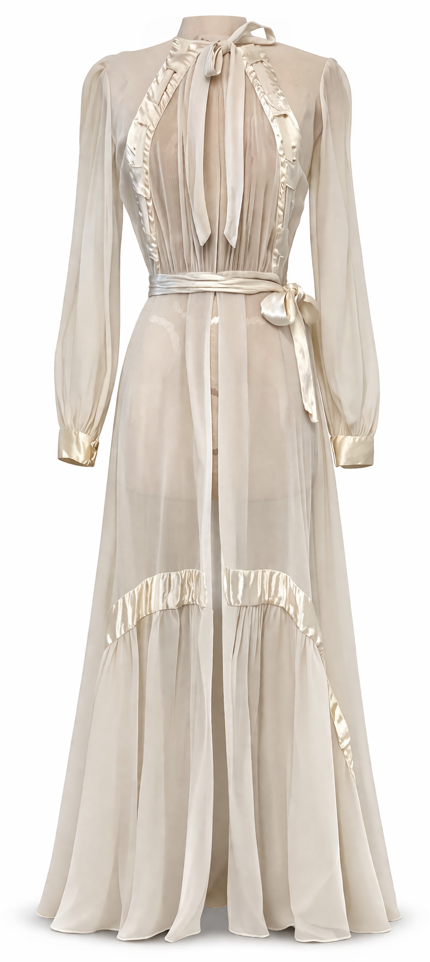 Chiffon and Silk Duster