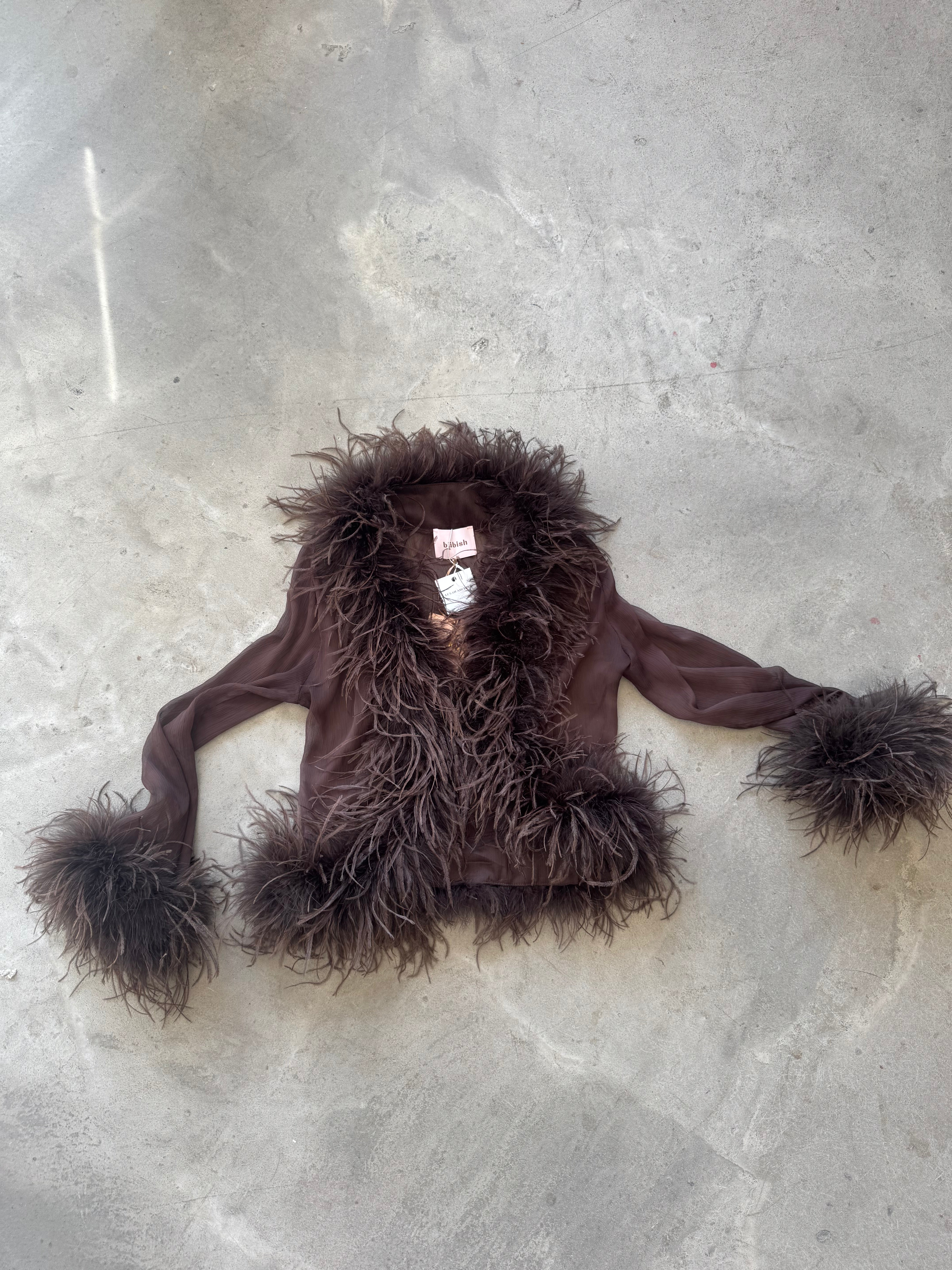 Gigi Feather Top