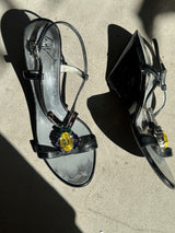 Wedge with Crystal