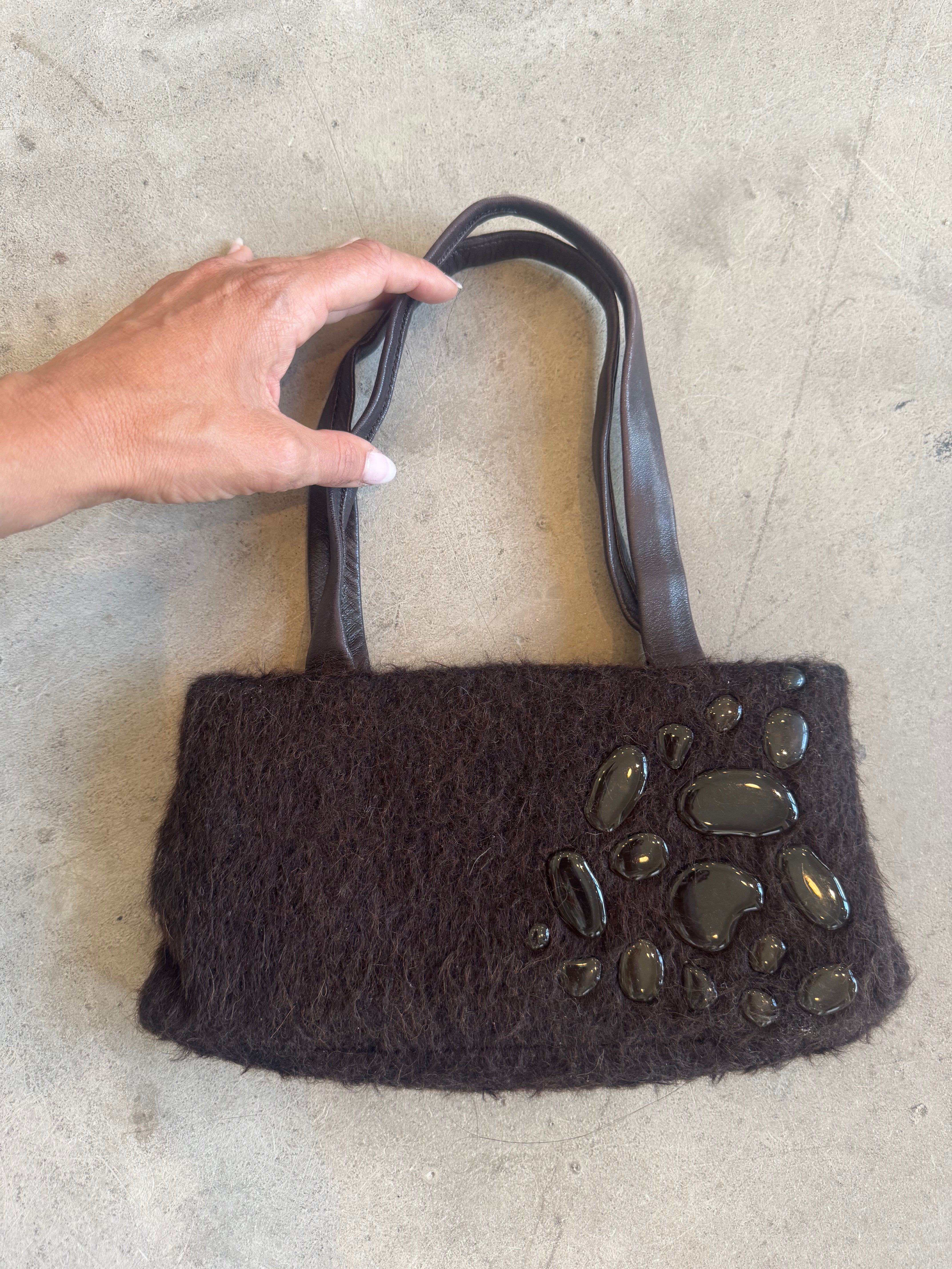 Rare 1990s Mohair Bag