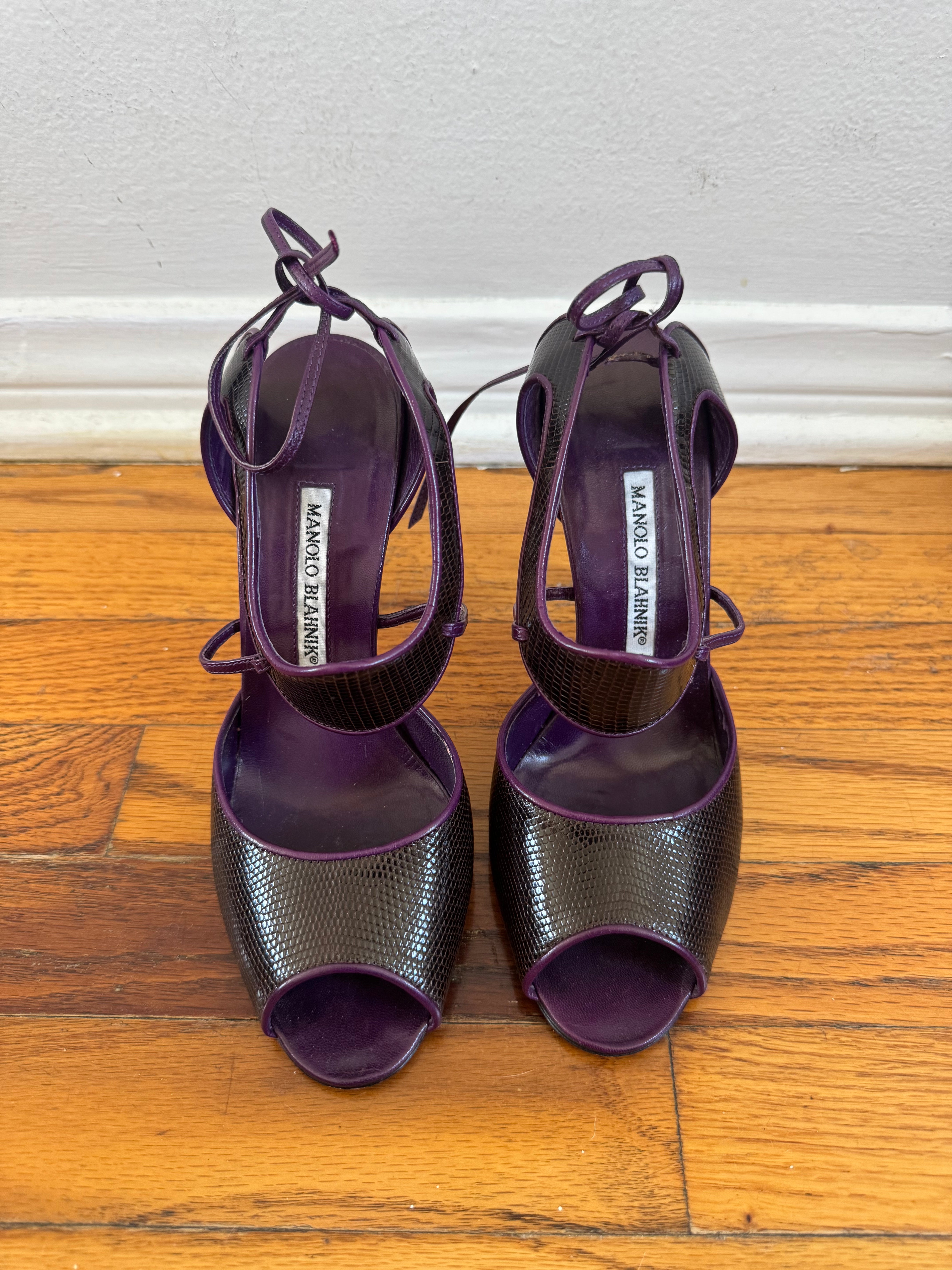 Rare Purple Lizard Heel (37.5)