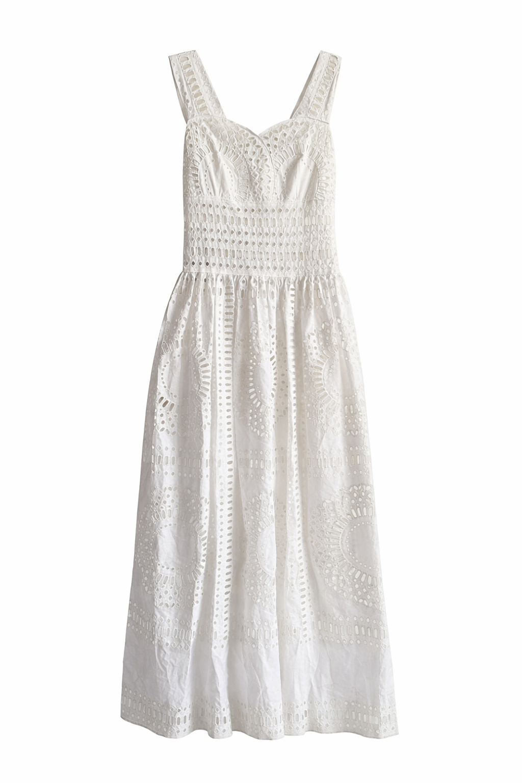 White Eyelet Dress