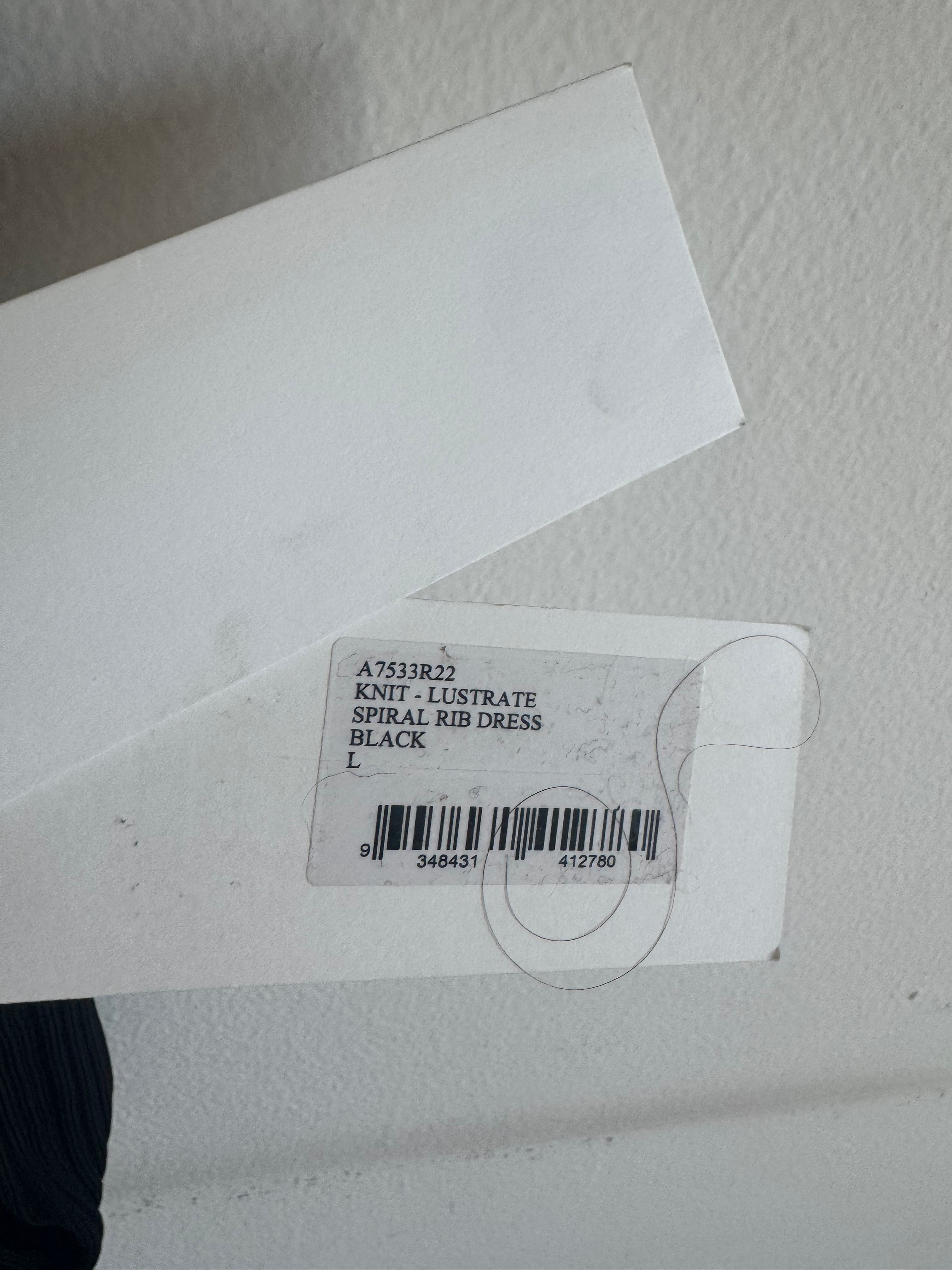 Cut Out Knit Dress with Swirl Bust