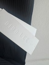 Cut Out Knit Dress with Swirl Bust