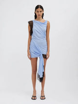Draped Mini Dress