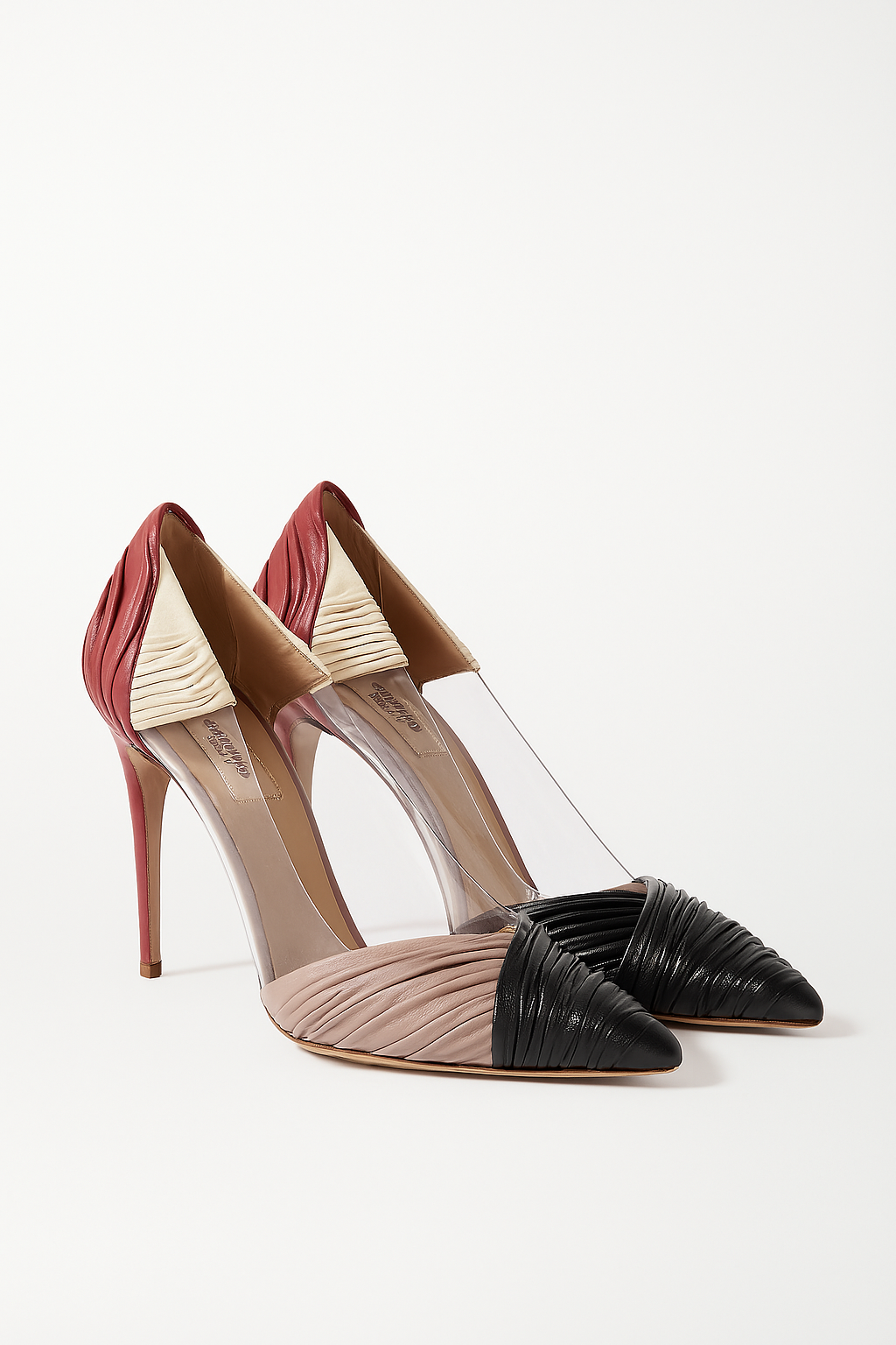 Color Block & PVC heels (40.5)