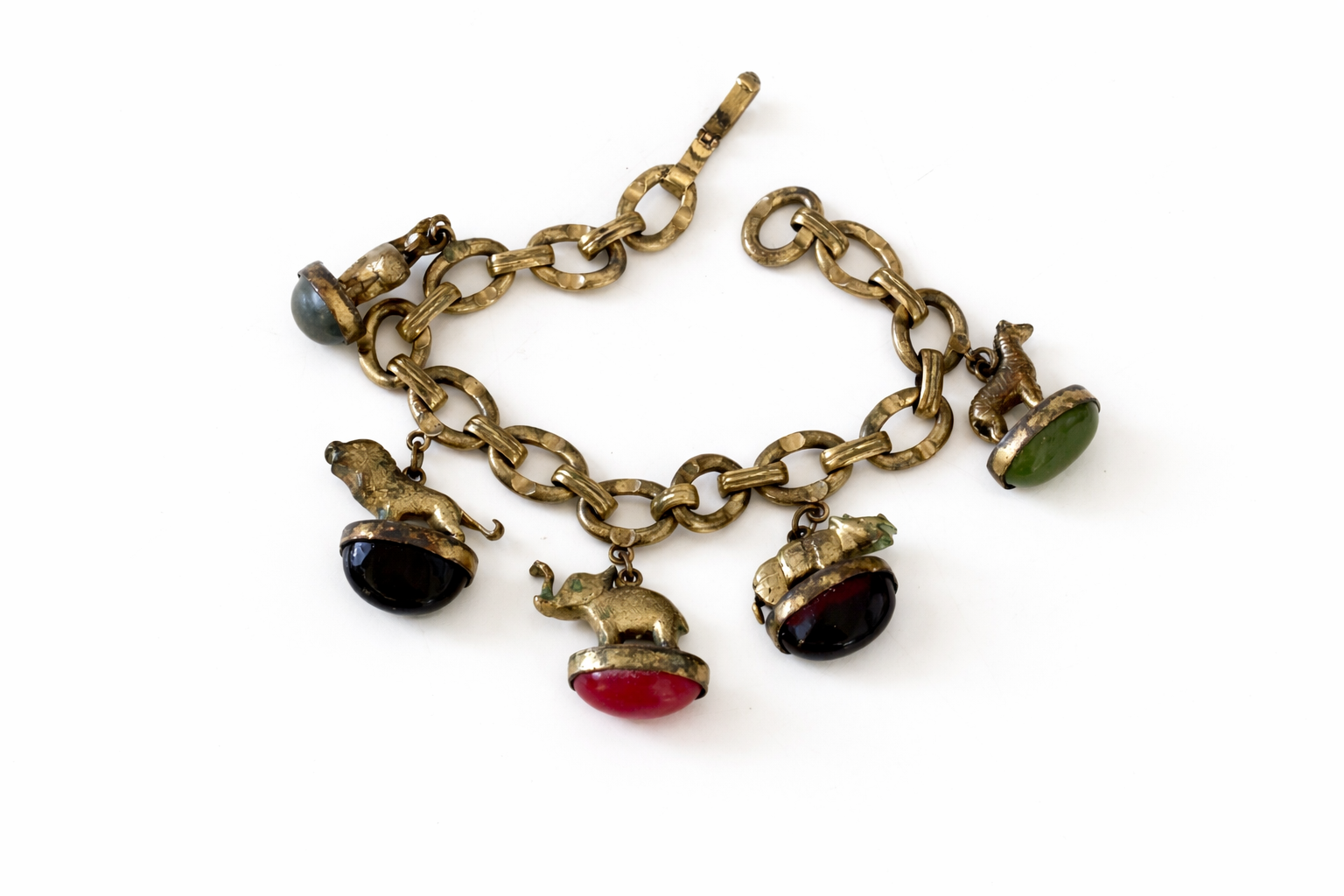 1950s Animal Charm Bracelet