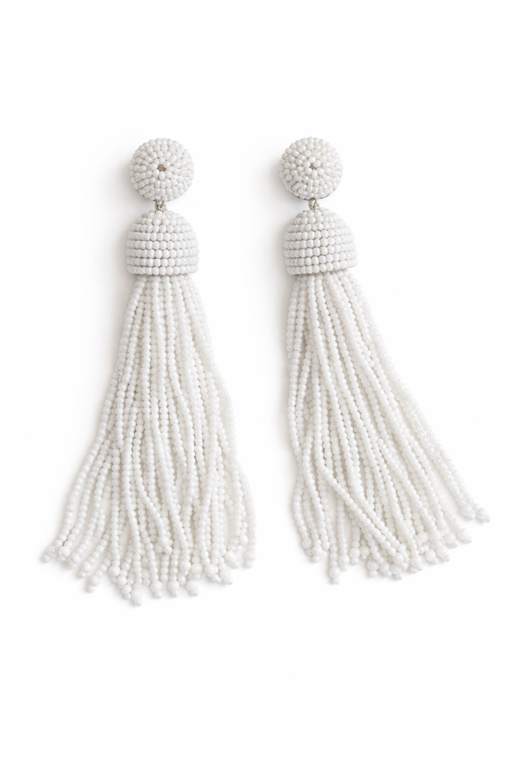 Beaded Tassel Earrings