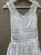White Eyelet Dress