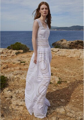 White Eyelet Dress