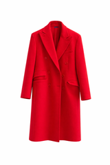Red Wool Coat