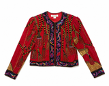 Beaded Tassle 80s Jacket