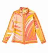 Pucci Chiffon Vintage Printed Blouse
