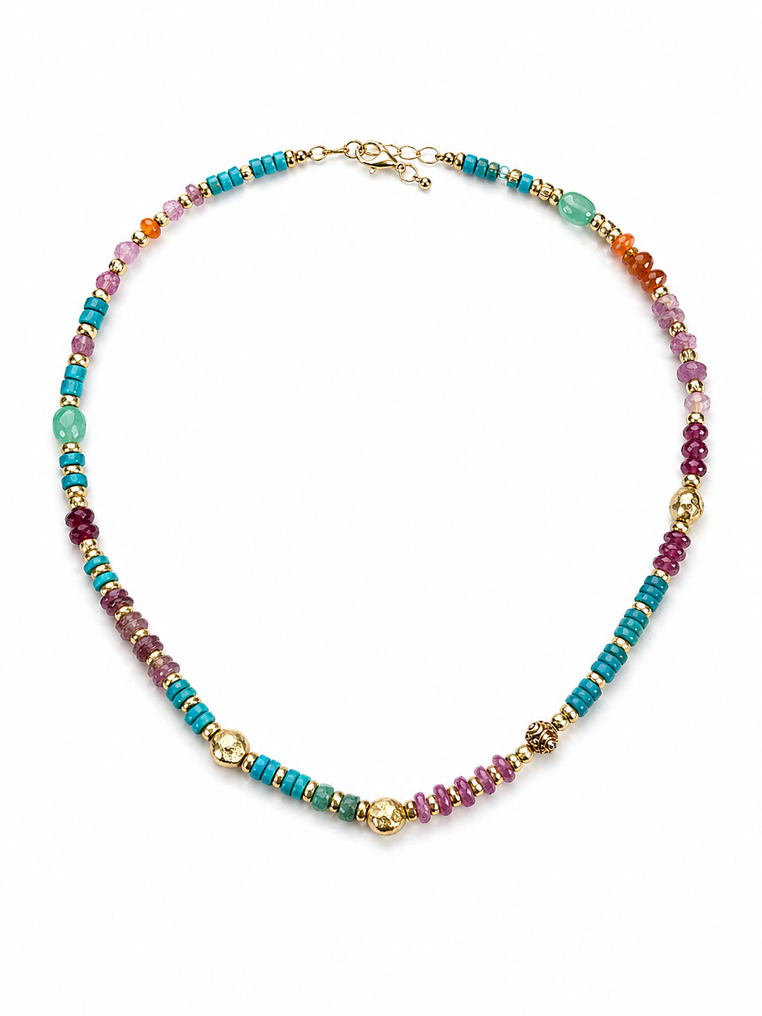 Multicolor Stone Necklace