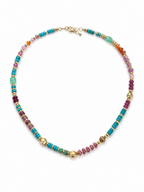 Multicolor Stone Necklace