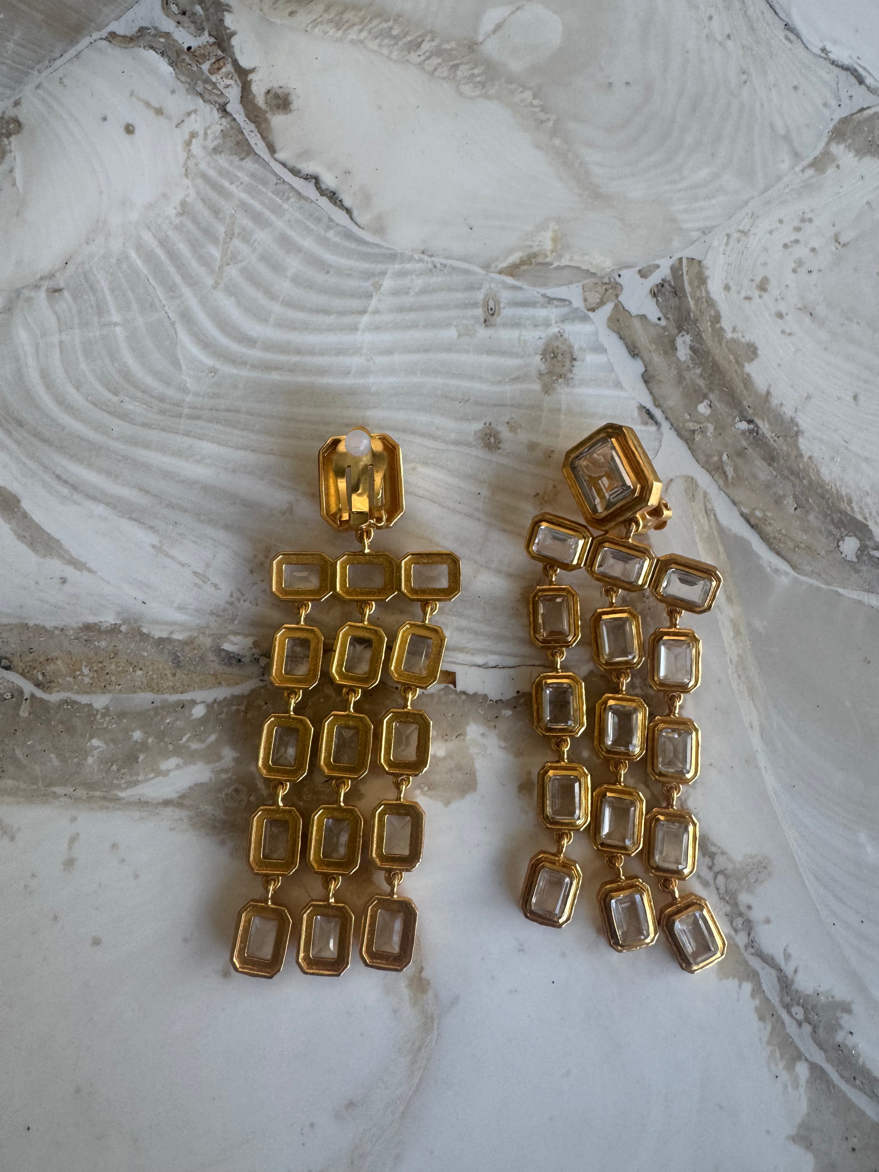 Crystal chandelier Earrings