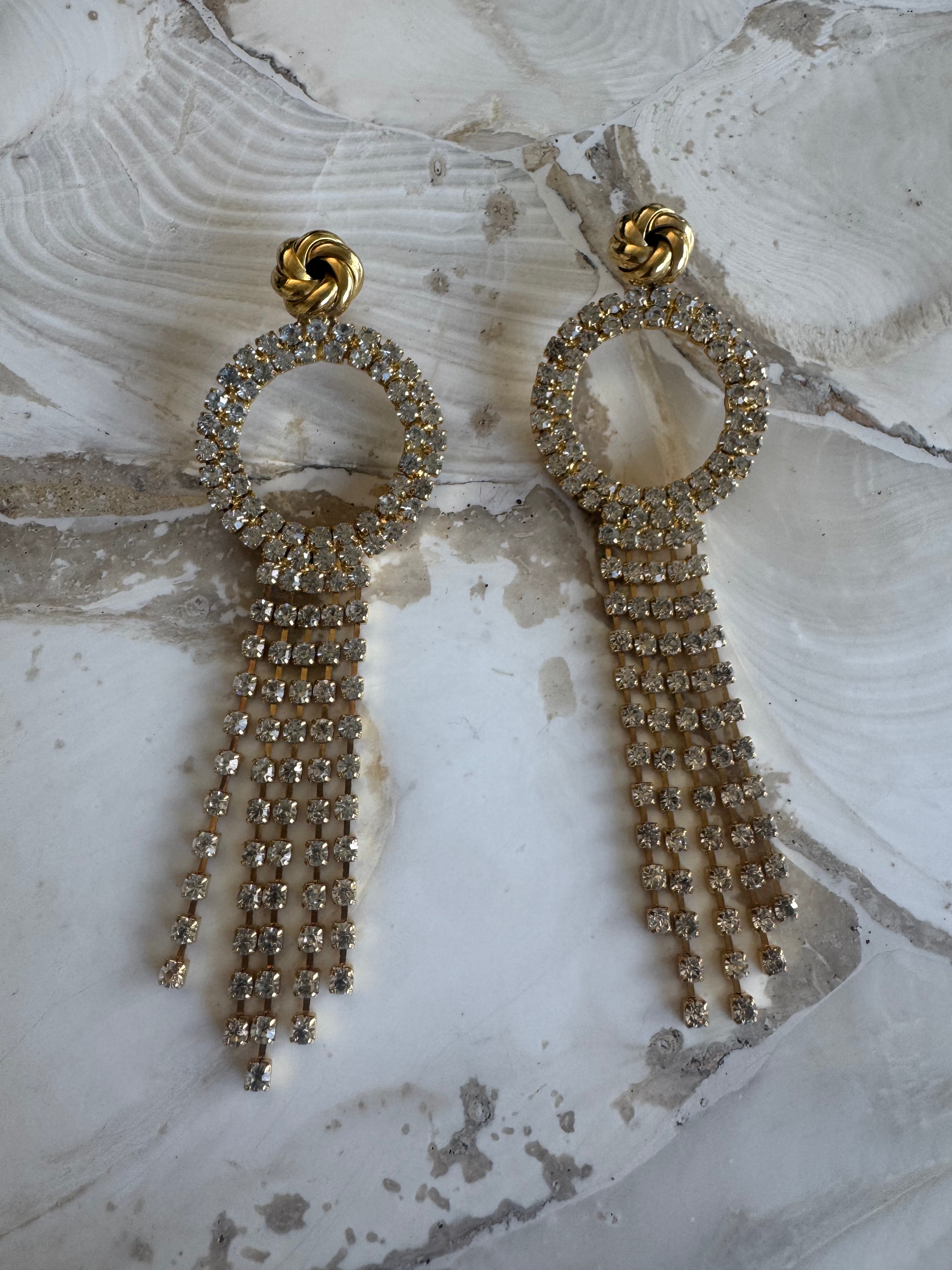 Round Chandelier Earrings