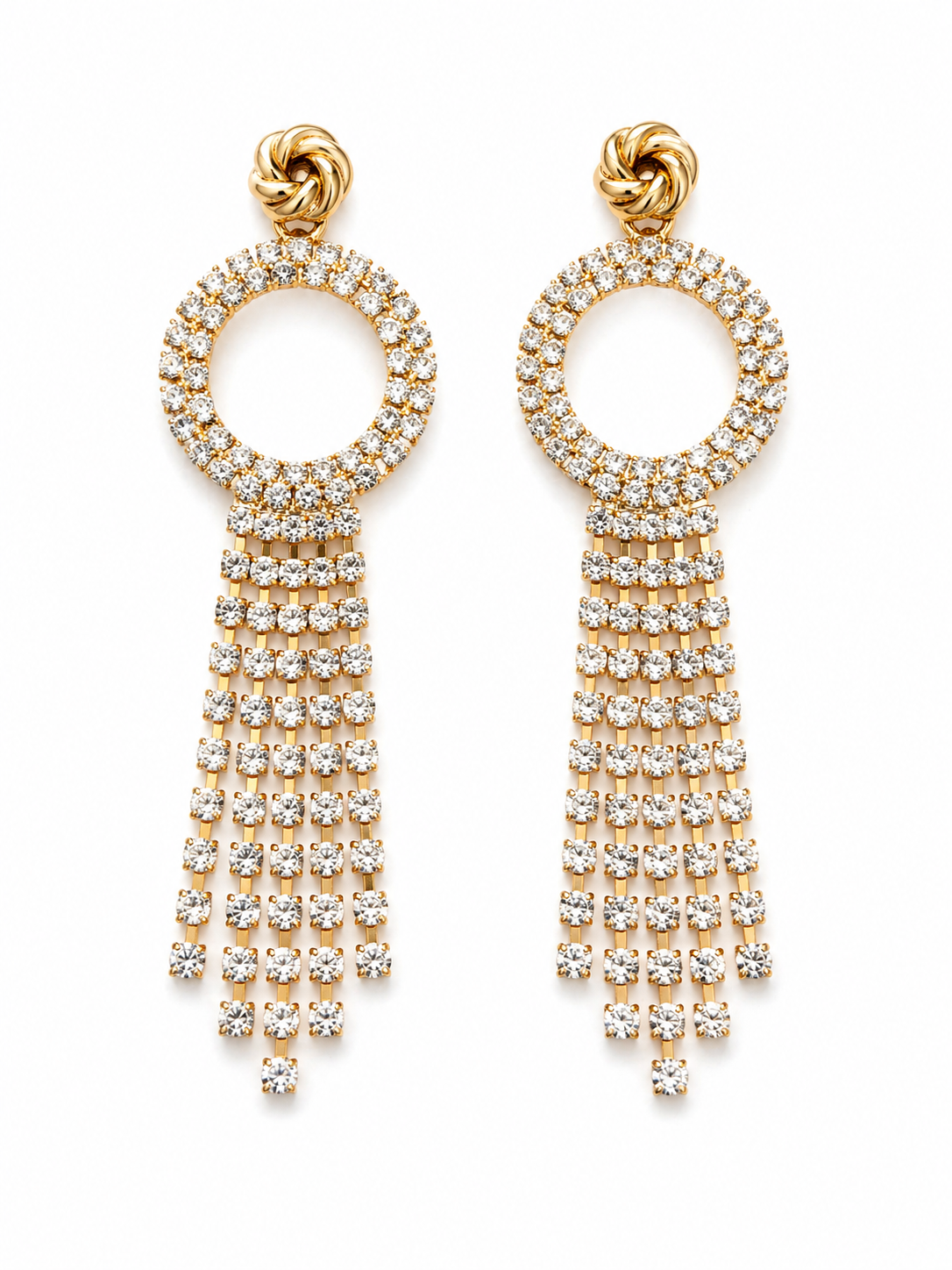 Round Chandelier Earrings