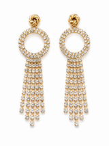 Round Chandelier Earrings