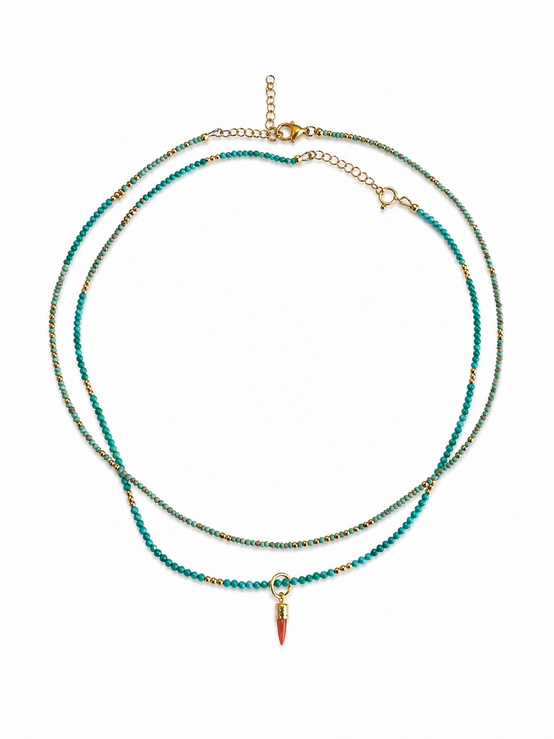 Double Necklace with chillie