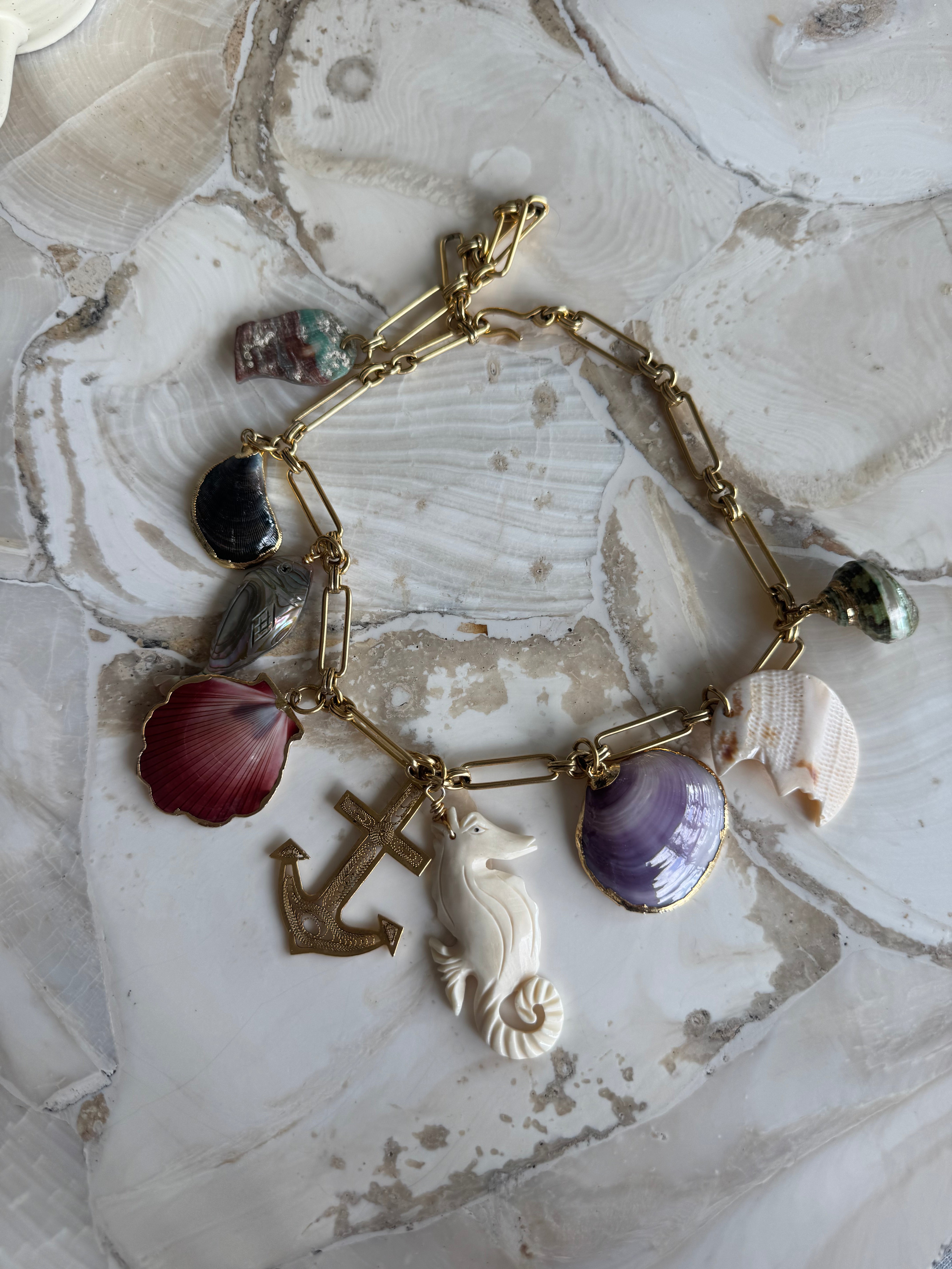Shell Charm Necklace