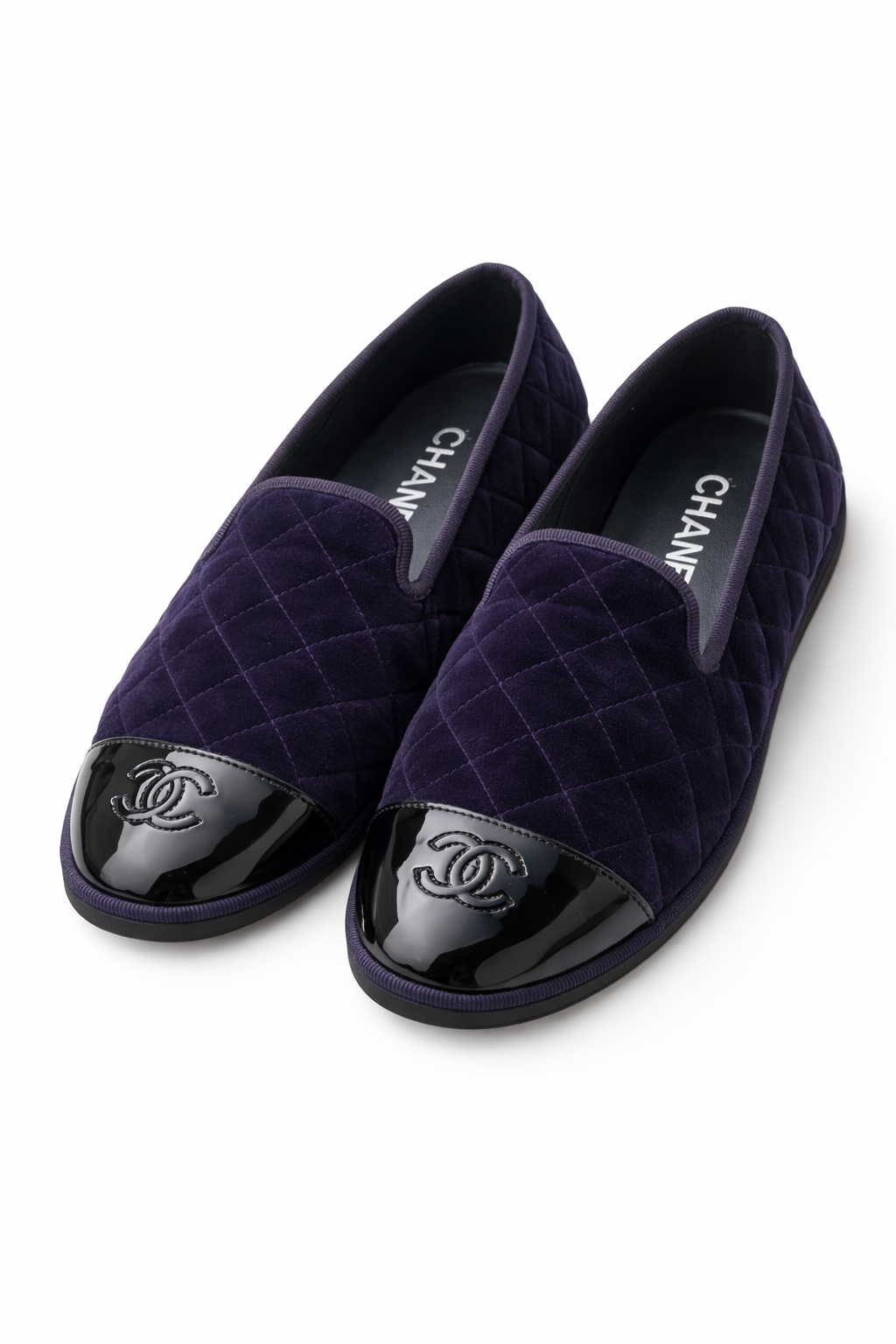 Velvet Chanel Shoes