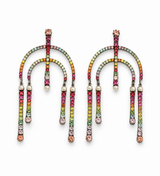 Horseshoe Rainbow Earrings