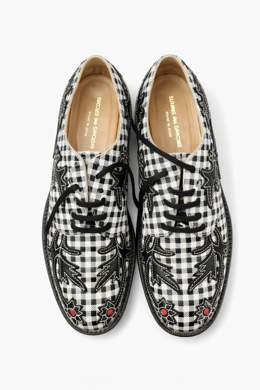 Black and White Loafers