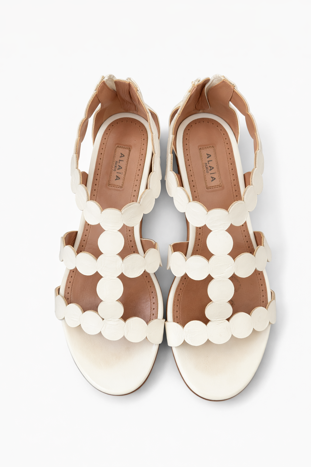 Scalloped Sandals